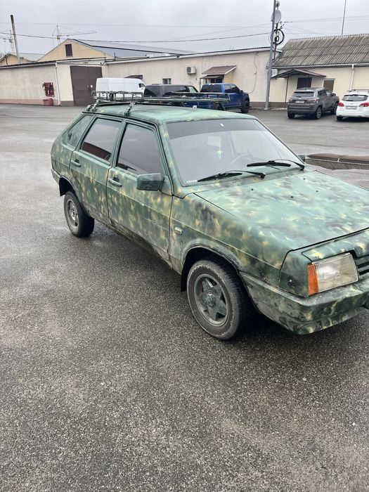 Ваз 2109 на бойовому ходу