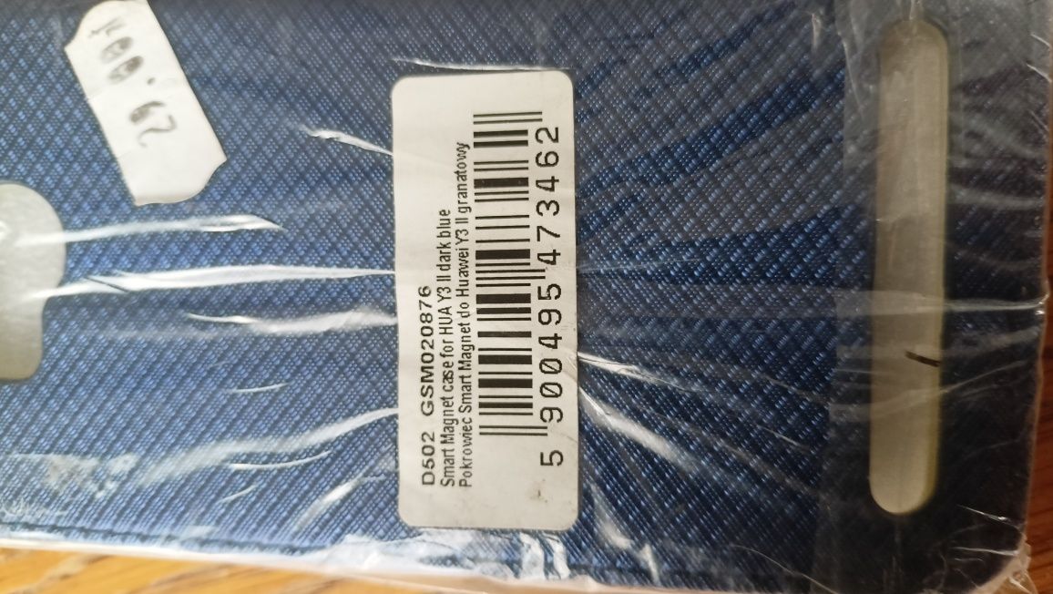 Kabura pokrowiec etui case Huawei y3 II granatowy