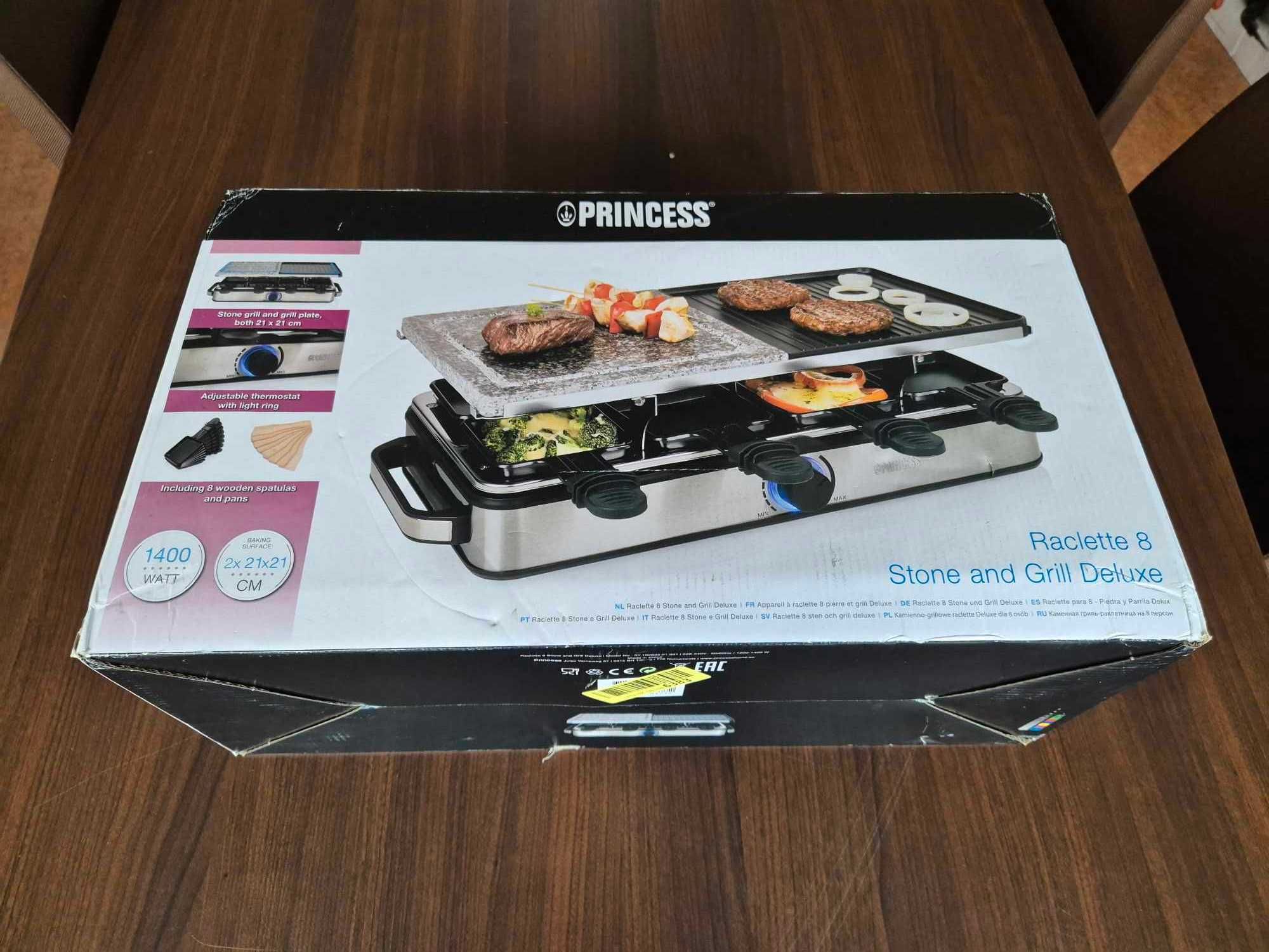 Grill elektryczny raclette PRINCESS Deluxe 162635