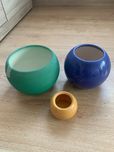 Doniczki ceramiczne- komplet 3