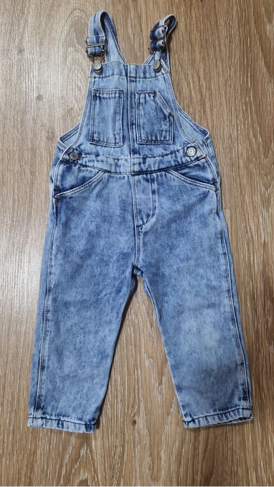 Джинсовый Комбинезон Zara 86 размер