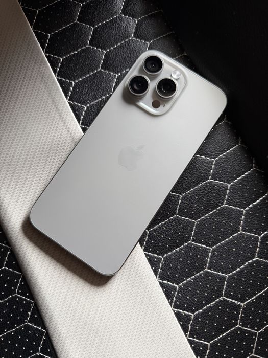 Iphone 15 pro max tytan naturalny 92% aku