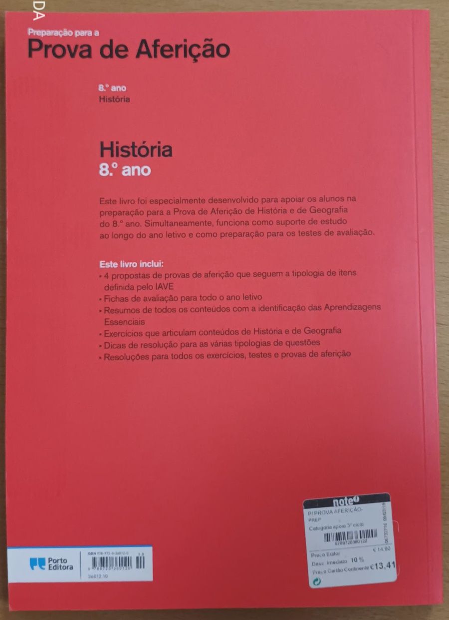 Livros apoio escolar como novos 8°