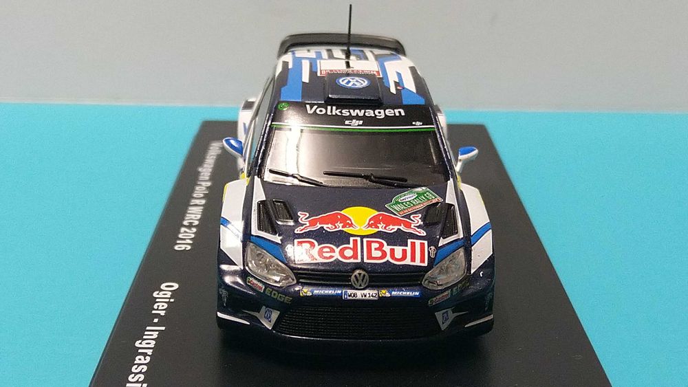 Volkswagen Polo R WRC #1: Winner Wales Rally GB 2016 - Salvat/IXO 1/43
