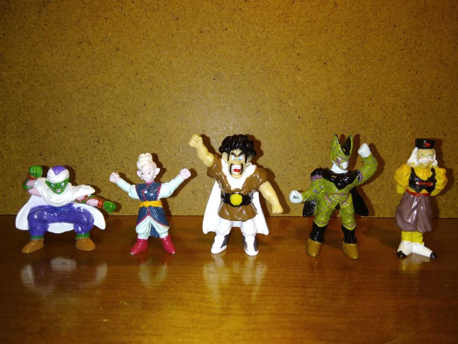 15 Figuras Dragon Ball Z 2-5cm (Coleção BS/S.T.A. de 1989)