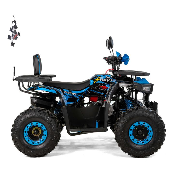 QUAD 125cc /XTR STORM/ wyświetlacz duże koła ledy oparcie Raty Dostawa
