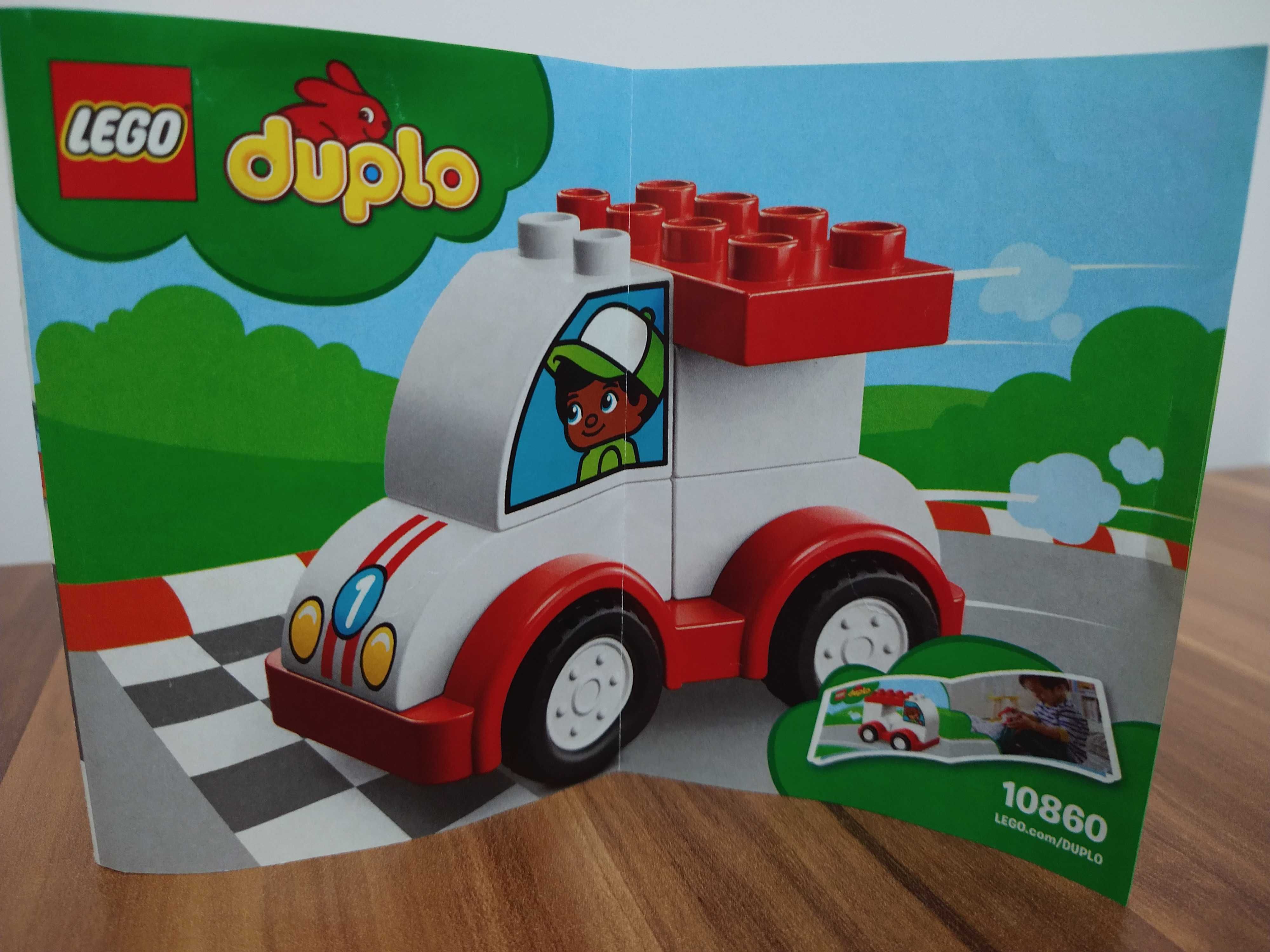 Lego Duplo 10860 - Moja Pierwsza Wyścigówka