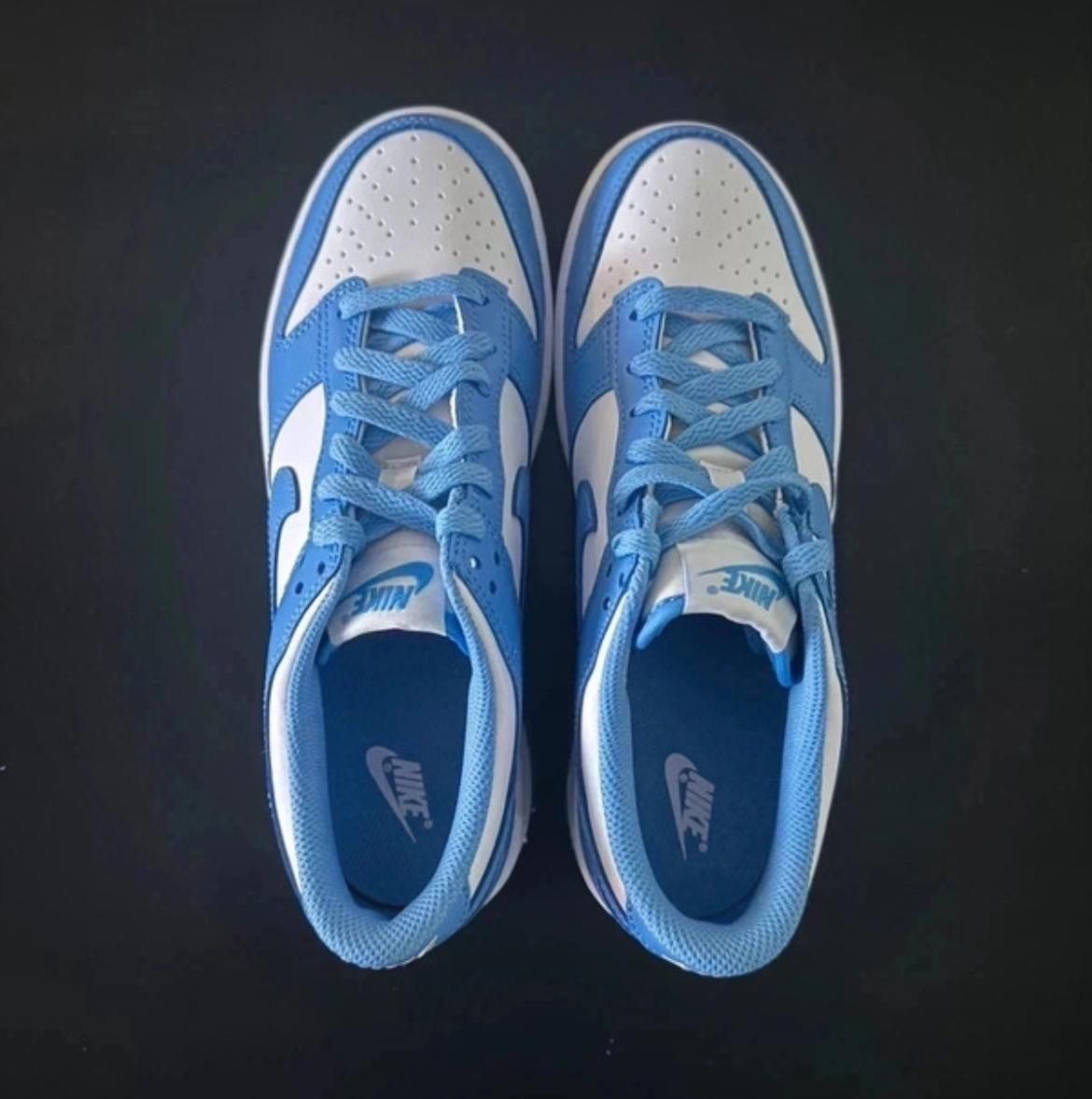 Nowe sneakersy Nike Dunk damskie niebiesko biale klasyczne 36,5