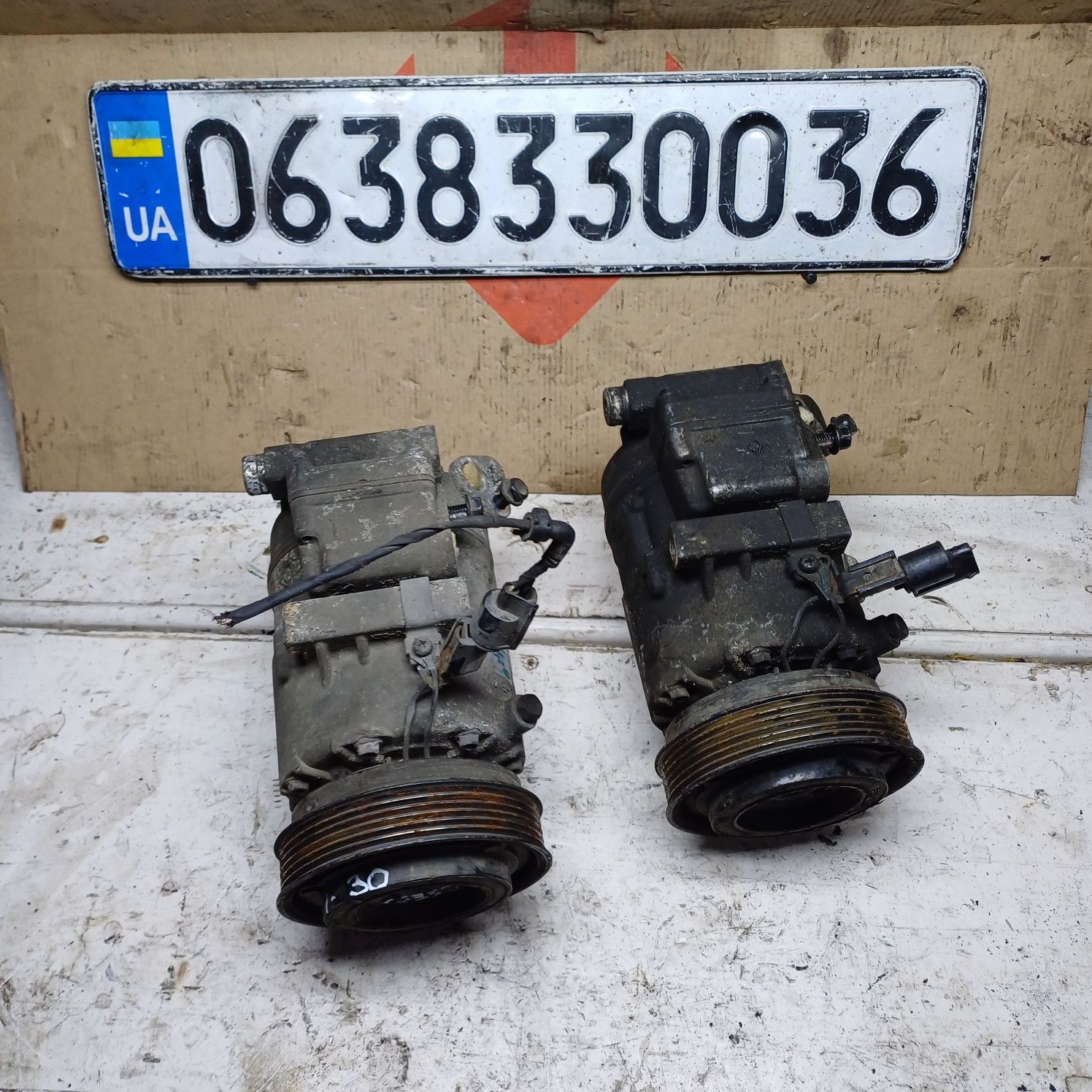 Kia ceed 2.0 crdi 06-09r Hyundai l30 компресор кондиционера кондиціоне