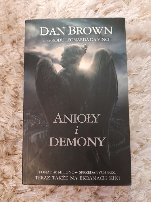Dan Brown Anioły i Demony książka stan bdb