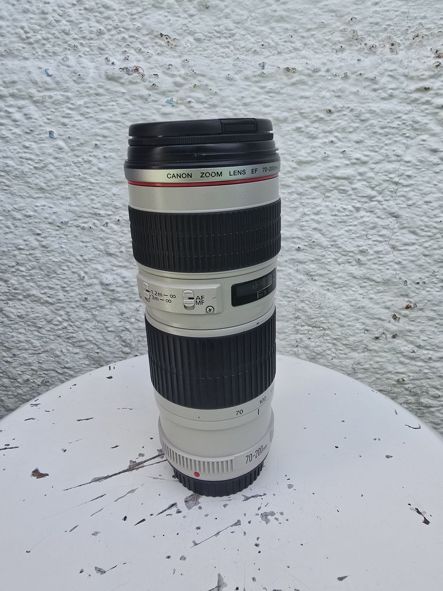 Canon EF Zoom lens 70-200 F/4 L USM objetiva