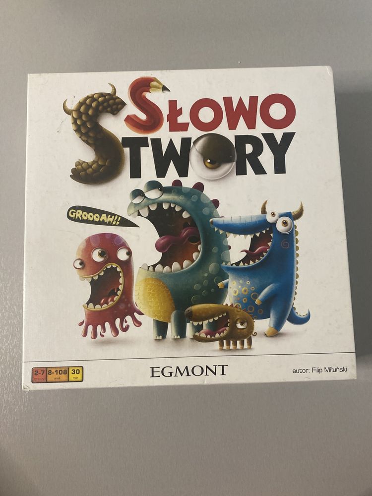 SłowoStwory - gra planszowa - nowa!