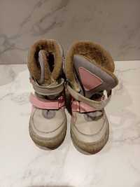 Ciepłe skórzane buty zimowe Jamet