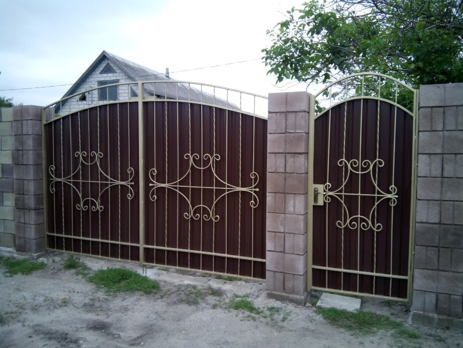 Европаркан Ворота откатные, распашные калитки навесы .еврозабор