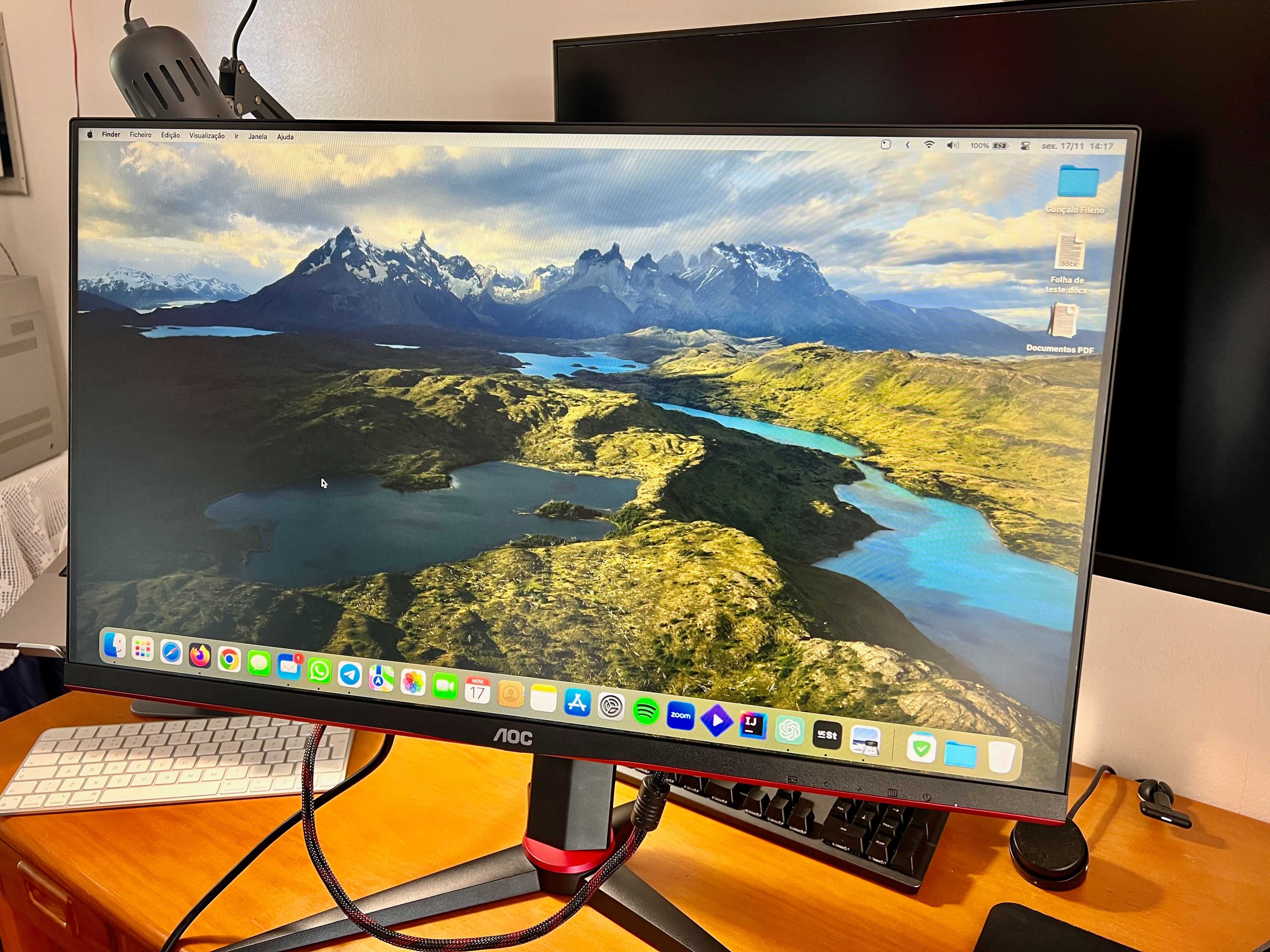 Monitor AOC FHD 144hz LED IPS