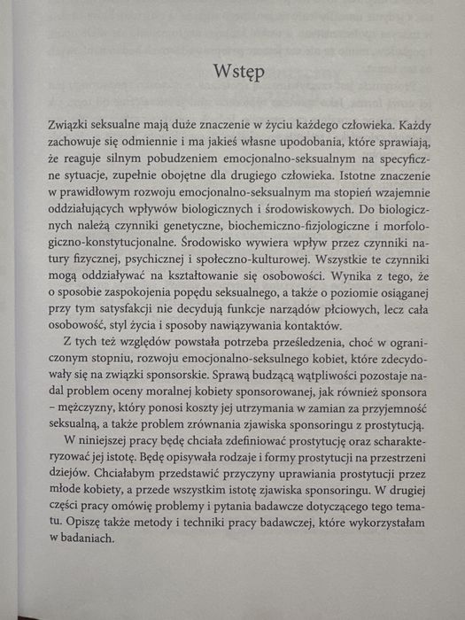 Zjawieko sponsoringu jako forma prostytucji kobiecej