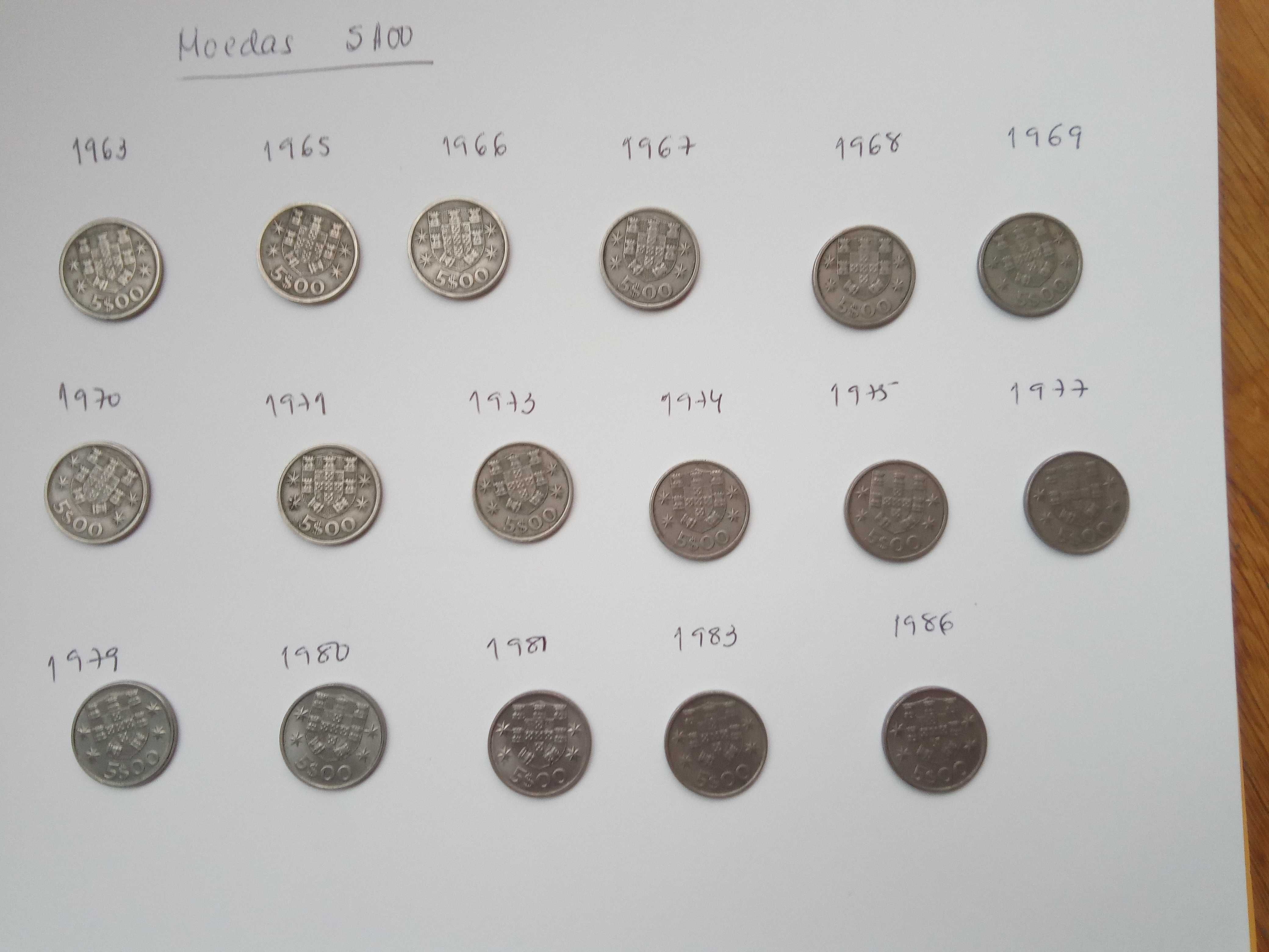 Lote de Moedas de 10 centavos em aluminío