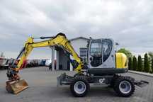 Wacker Neuson EW 100 / KOPARKA KOŁOWA / 2020 ROK / TILT OBROTNICA  / CHWYTAK / KAMERA /  PO KONTRAKCIE SERWISOWYM