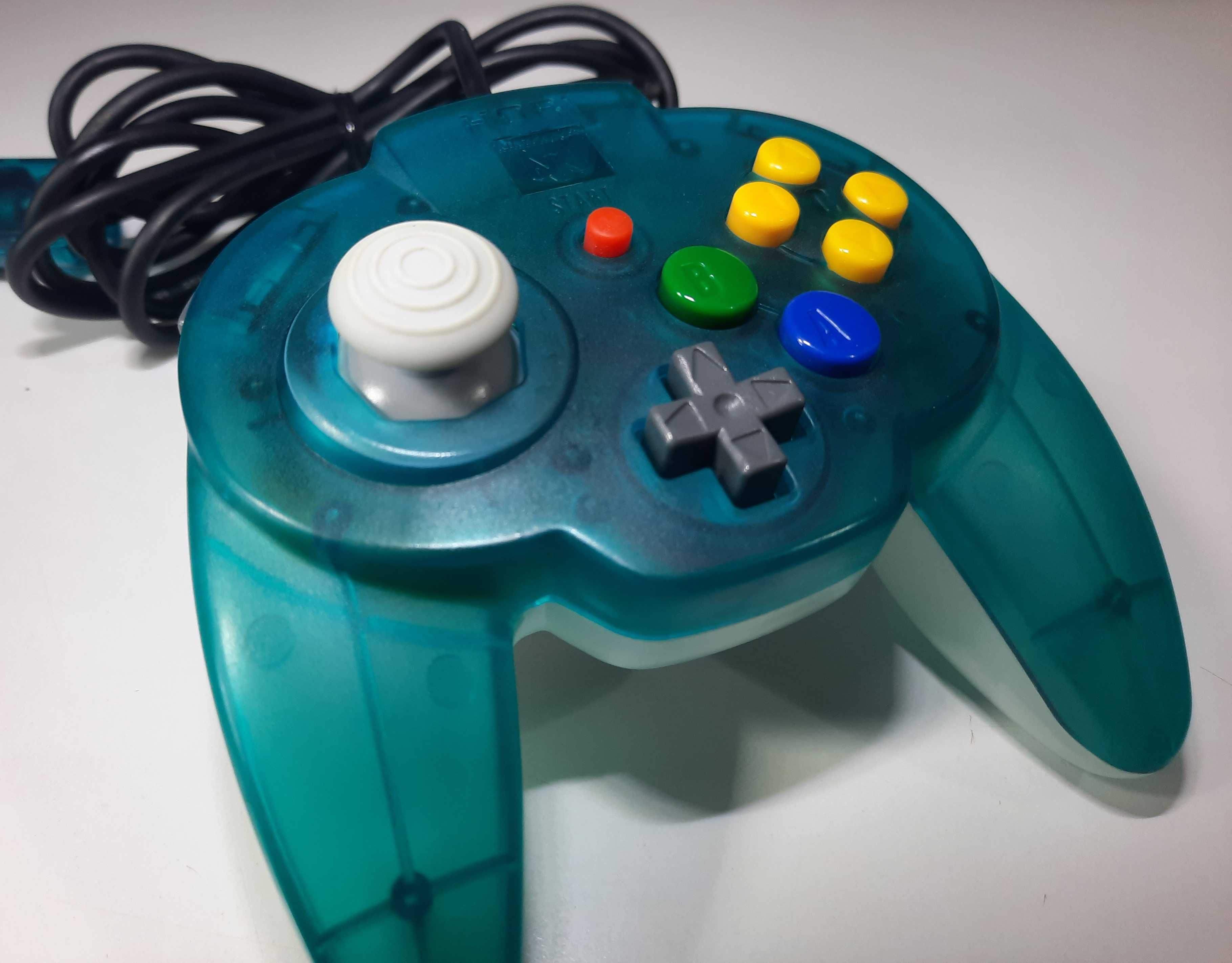 Nintendo 64 Hori Mini Pad (Clear Blue)