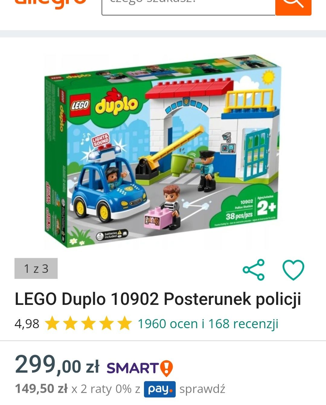 Lego duplo Posterunek policji
