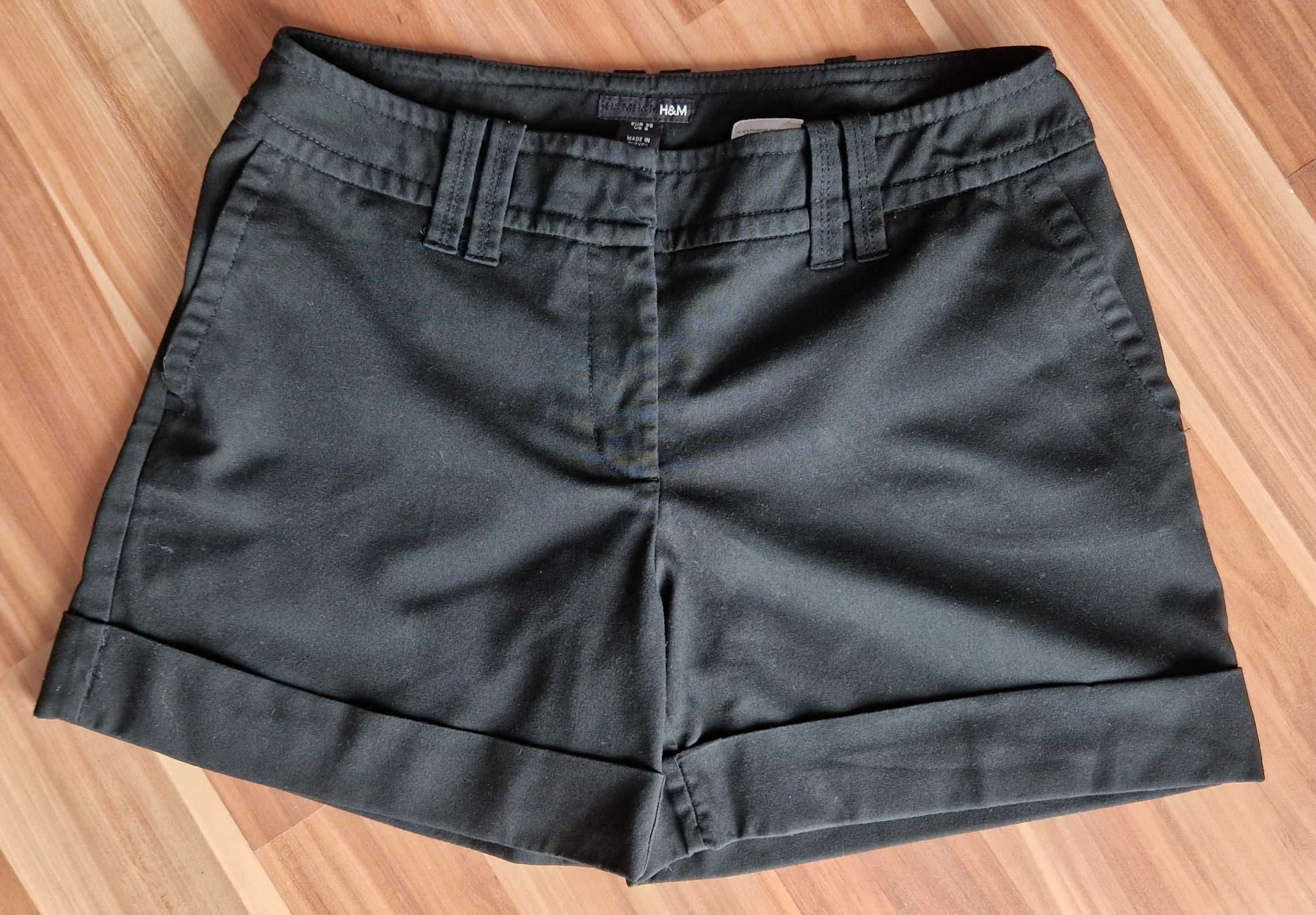 Spodenki szorty eleganckie damskie H&M r.38 M