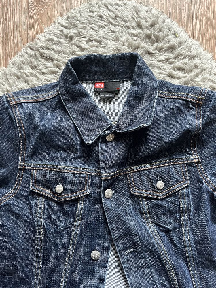kurta jeansowa diesel 90s only the brave jacket denim Italy vinatge