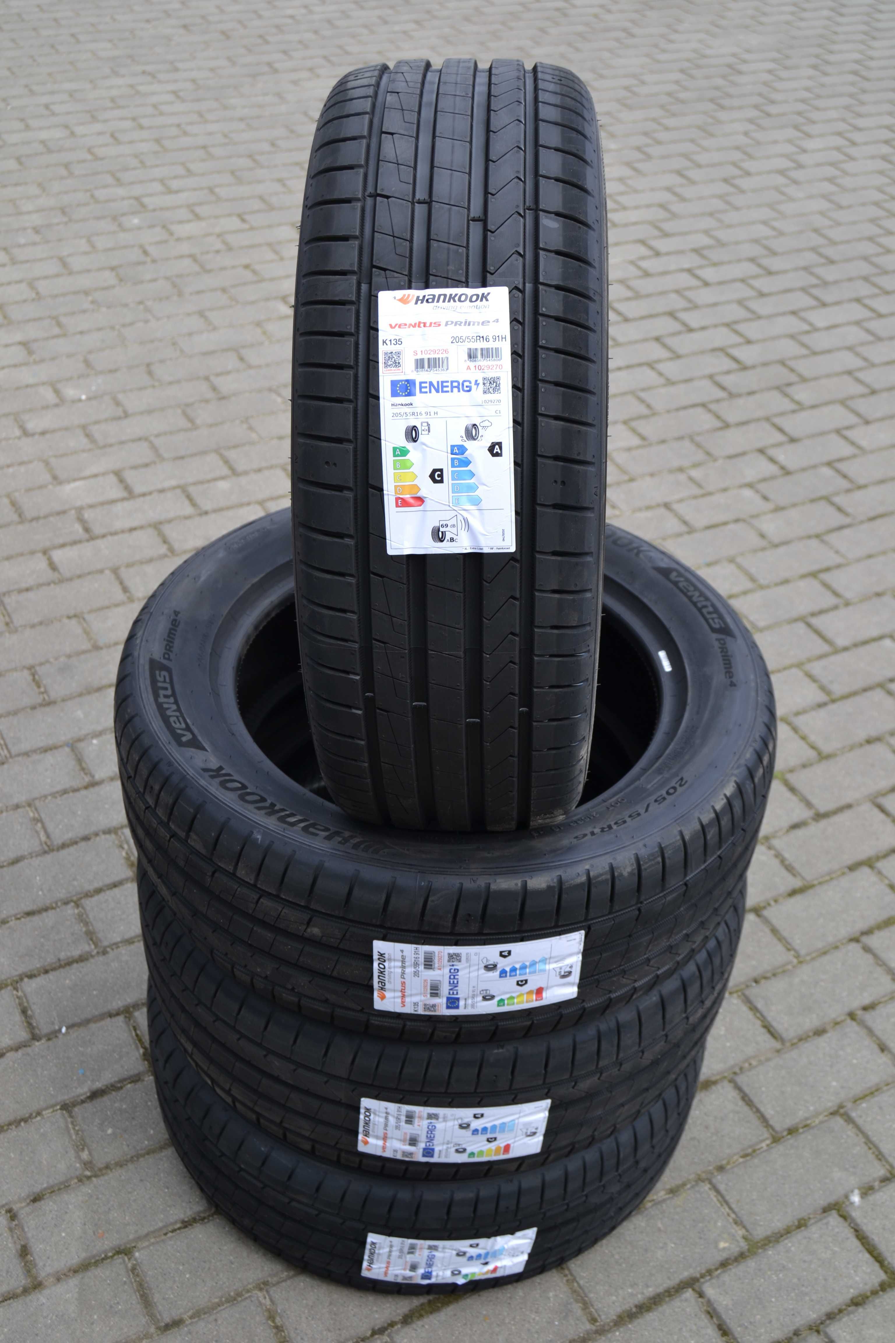 LATO NOWE 205/55r16 Hankook Ventus Prime 4 K135 205/55-16 letnie nowe