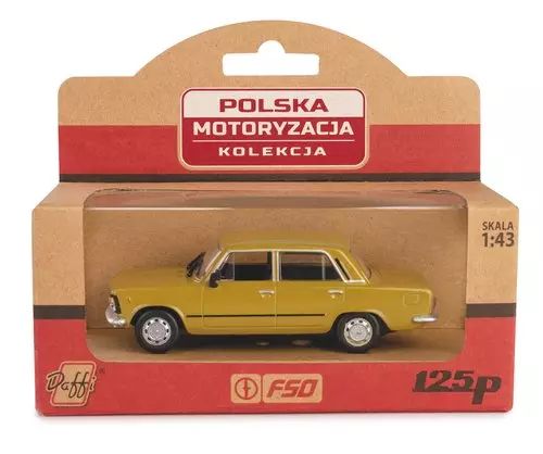 FIAT 125p MR ZIELONY. Kolekcja PRL