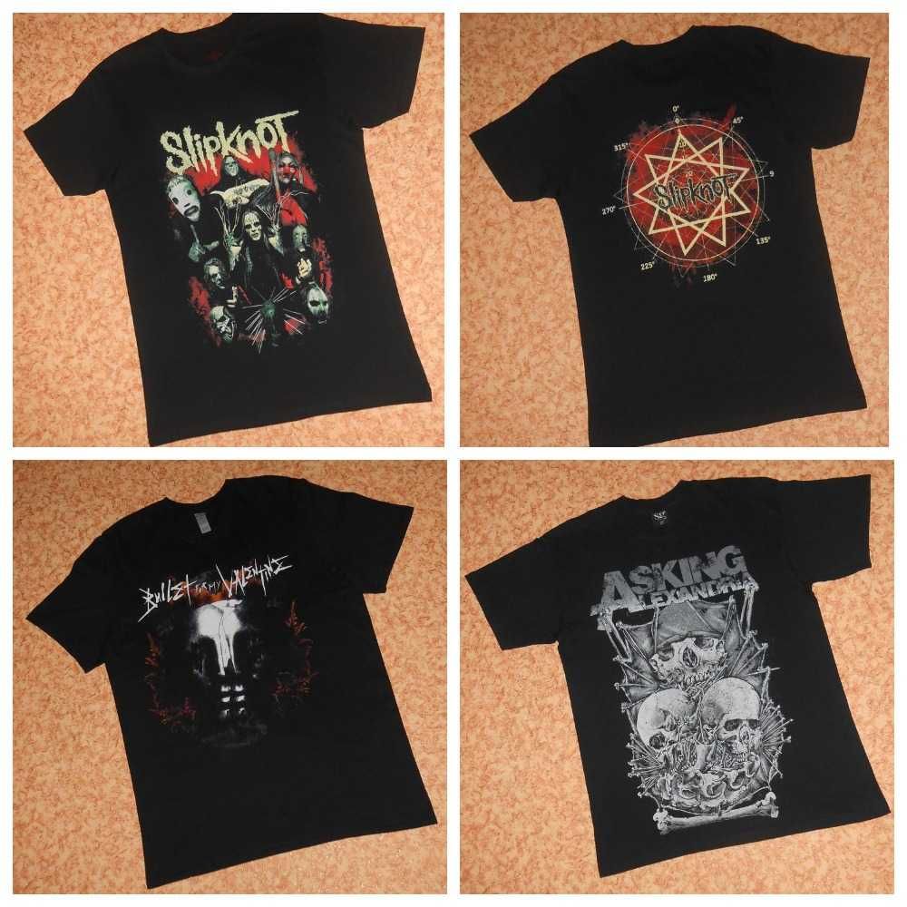 Футболки Slipknot Asking Alexandria Killswitch Engage Sleep Token ін.