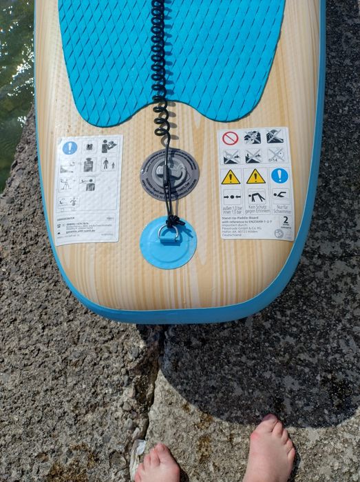 Deska Sup + wiosła i pompa elektryczna