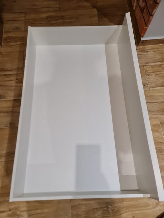 IKEA MALM Pojemnik na pościel biały