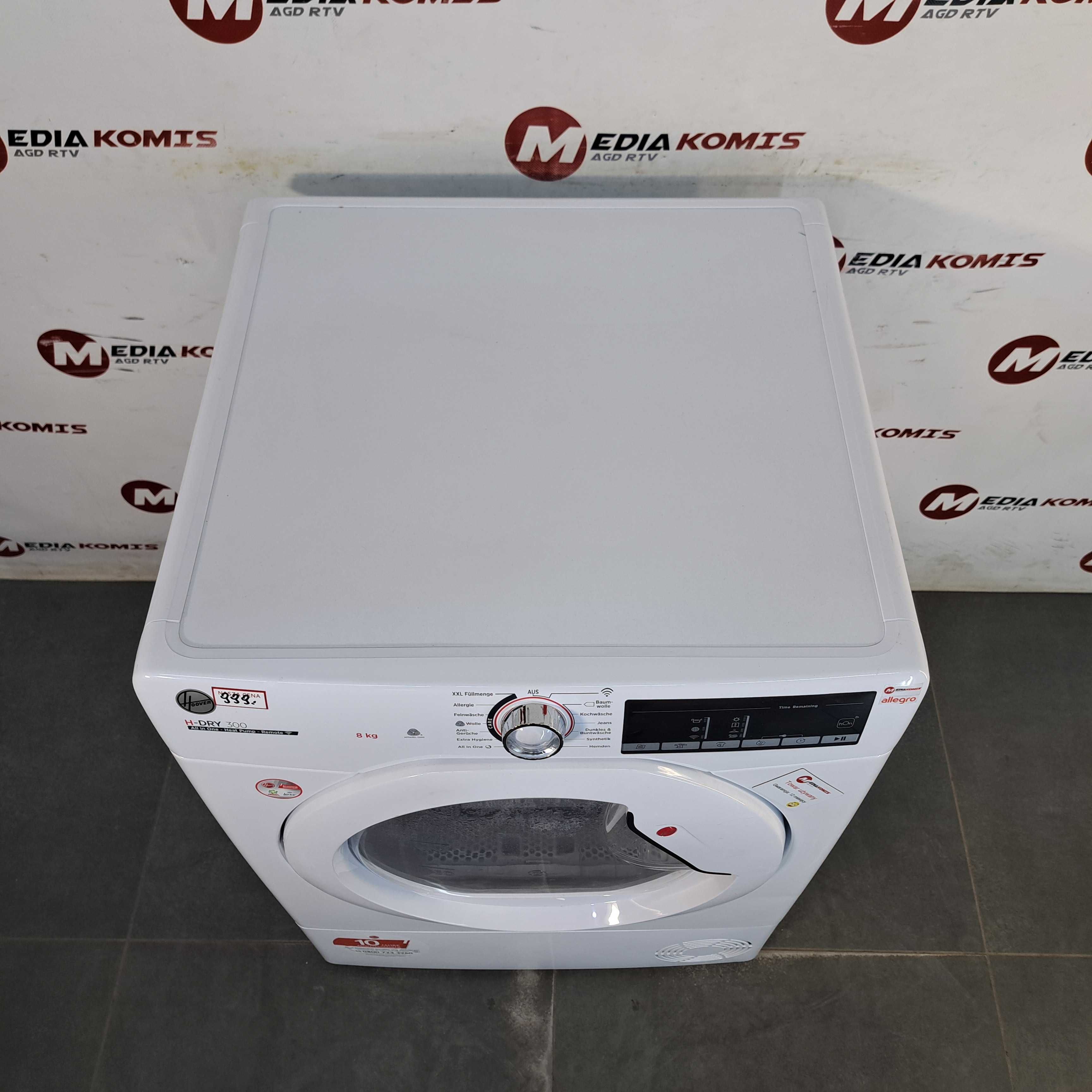 SUSZARKA HOOVER HLE H8A2TE-S [12mscy-gwar] A++/8kg/67dB/Pompa Ciepła