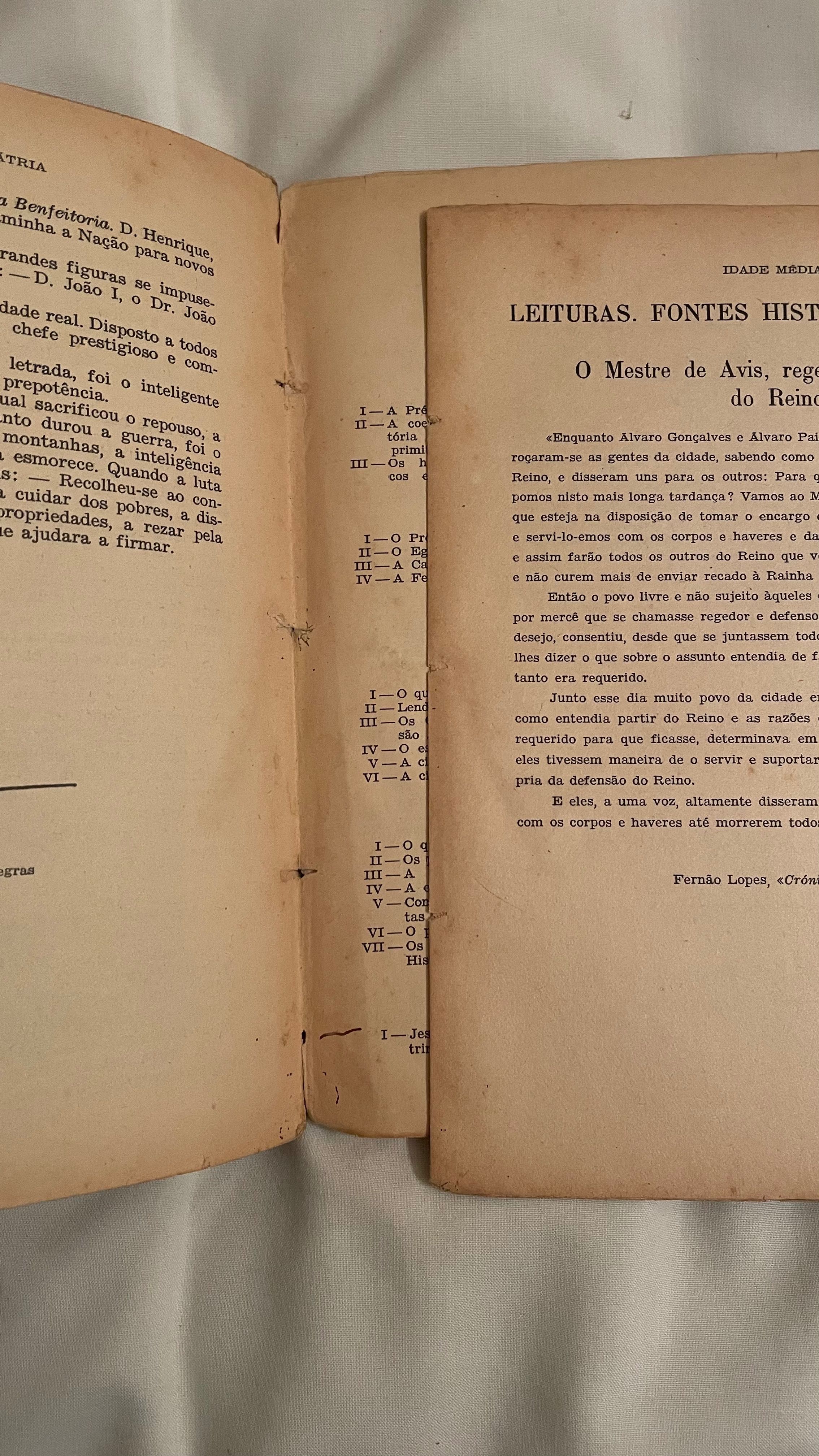 Livro História Geral E Pátria I