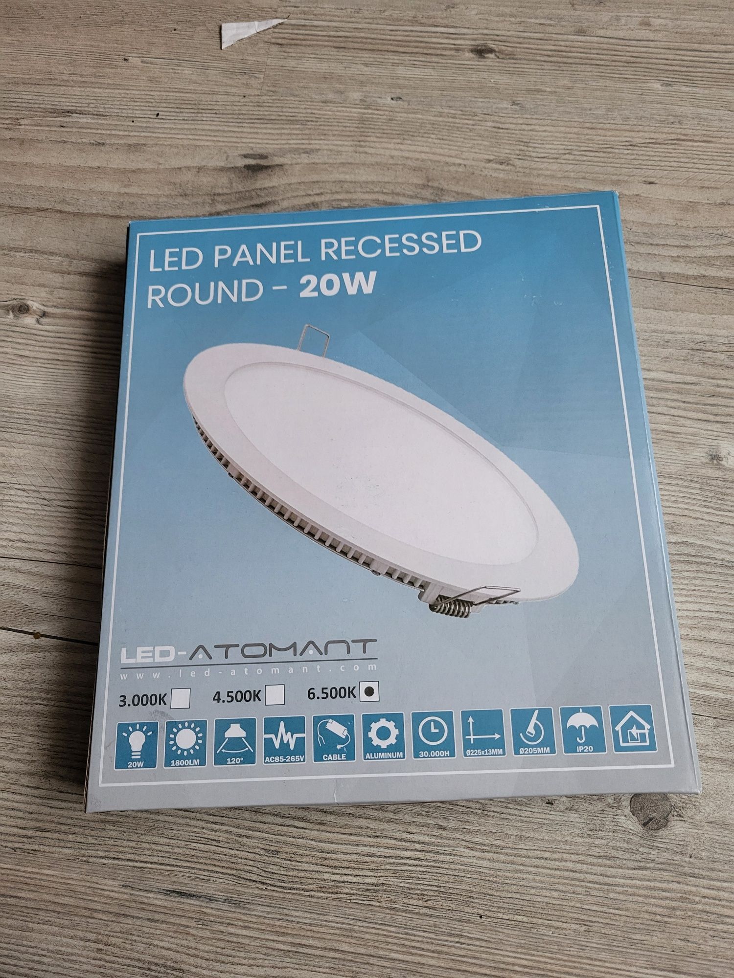 Panel LED Atomant 7 sztuk.