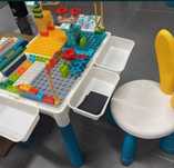Дитячий ігровий столик 6в1 сумісне lego duplo