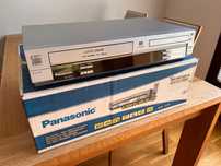 Panasonic NV-VP21EP-S • Combo VHS + DVD + CD • Stan jak nowy