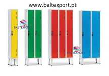 Vestiario Triplo 3 Portas Cacifos 1900x900x500mm c/Pes 200mm Novo