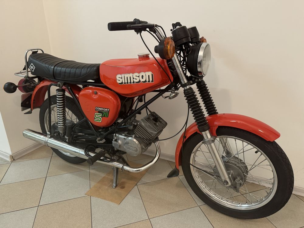 Simson S70 Comfort, DDR !!! Oryginał !!! Stan kolekcjonerski !!!
