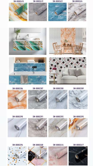 Самоклеющаяся пленка ассортииент