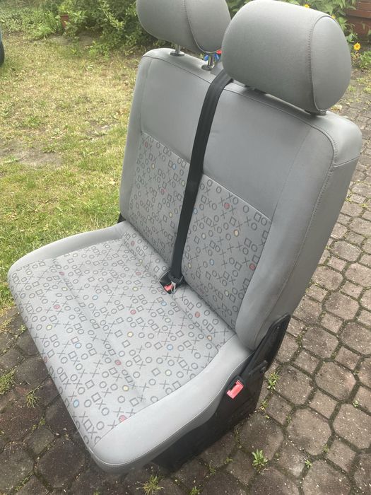 Kanapa fotele fotel pasażera ławka dwójka volkswagen VW T5 XO