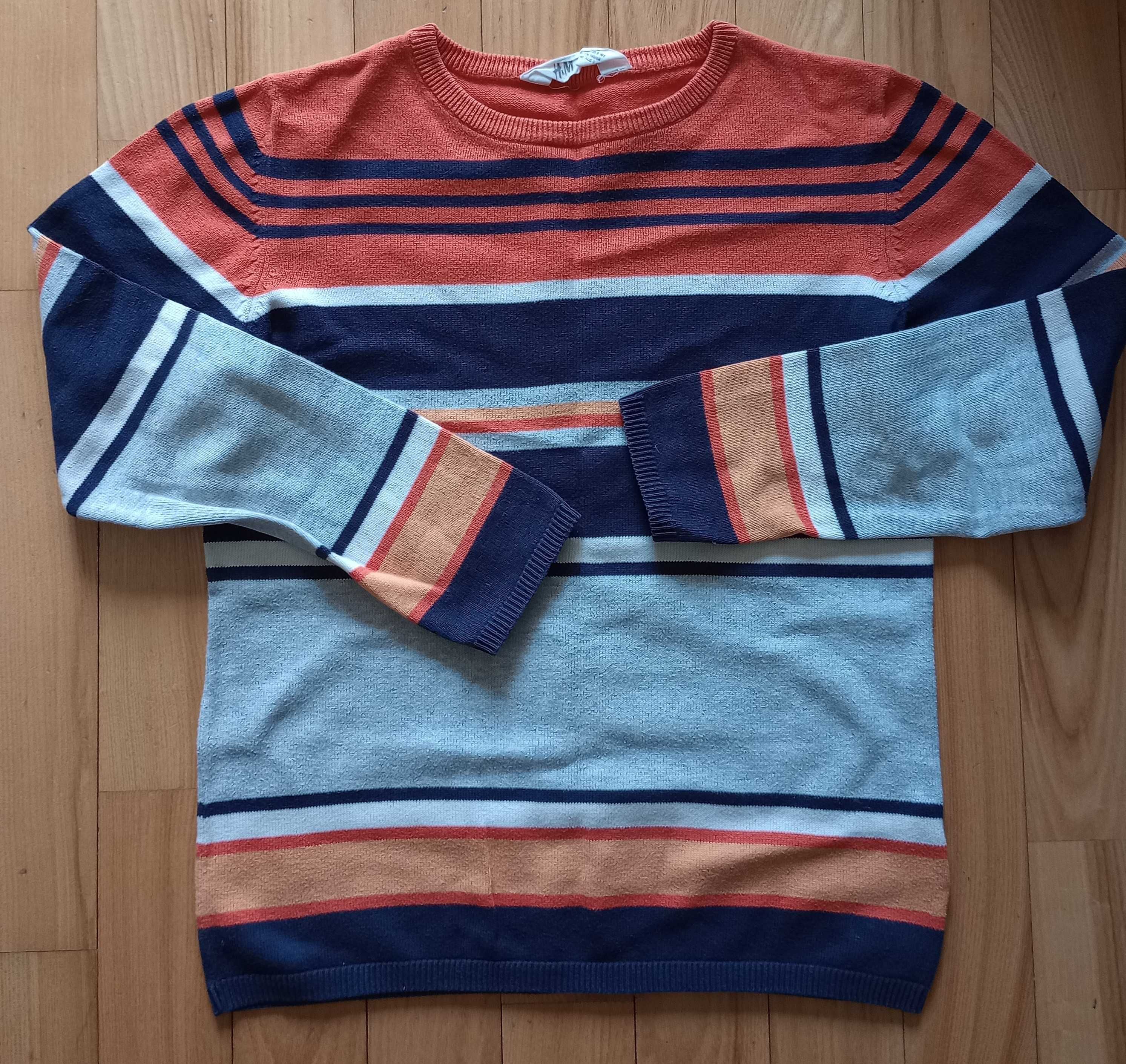 Bluza/sweter chłopięcy H&M r. 134/140