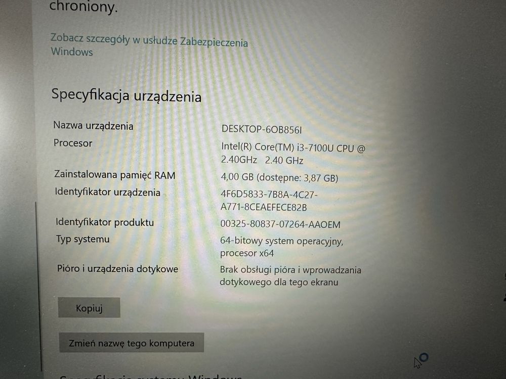 Laptop Lenovo IdeaPad 320s