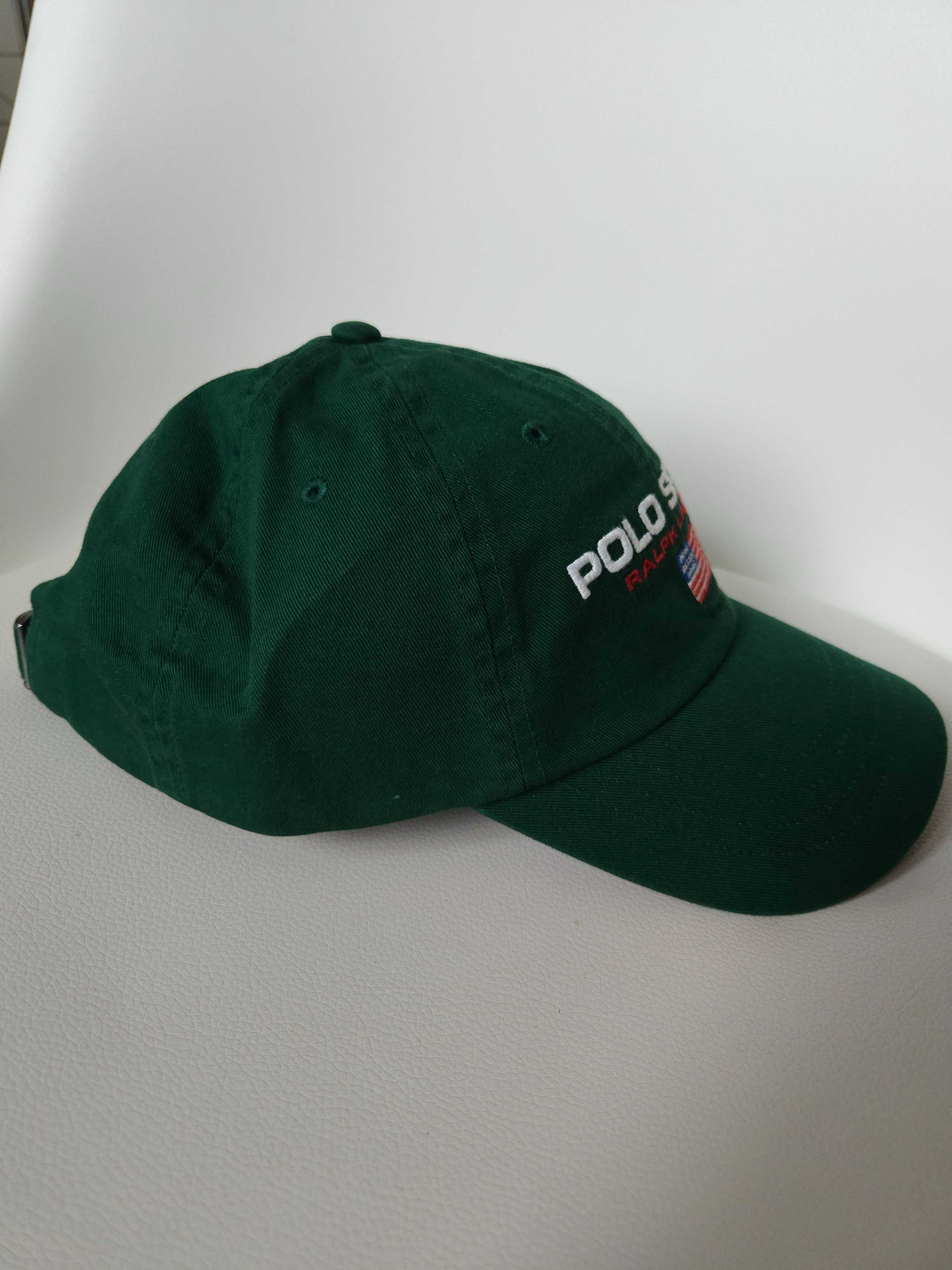Нова чоловіча бейсболка polo ralph lauren оригінал, зелена кепка polo