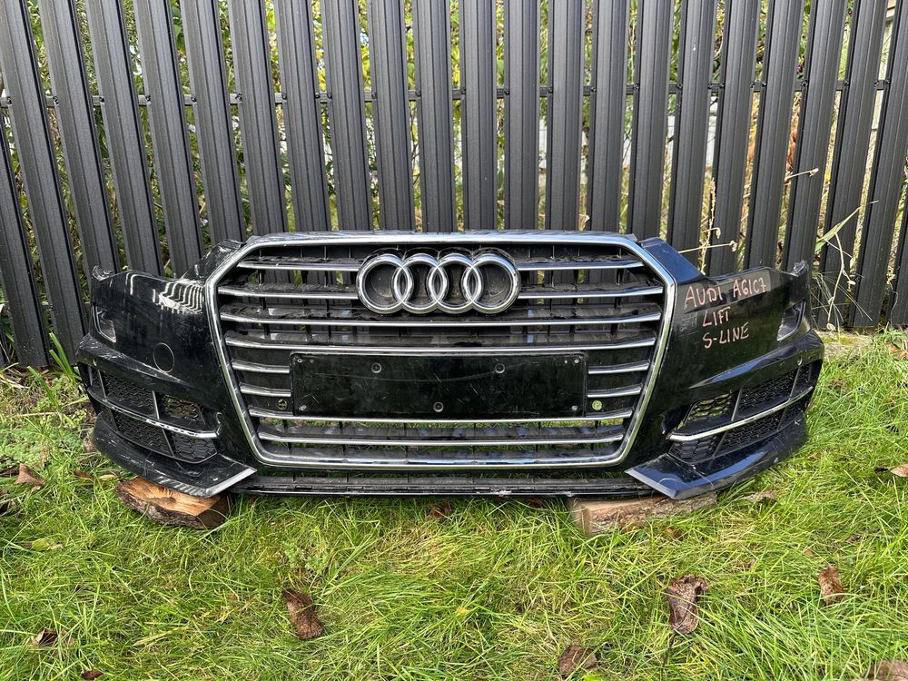 Бампер Audi a6 c7 S LINE рестайлінг