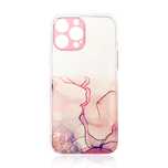 Marble Case etui do Samsung Galaxy A12/5G żelowy pokrowiec marmur różo