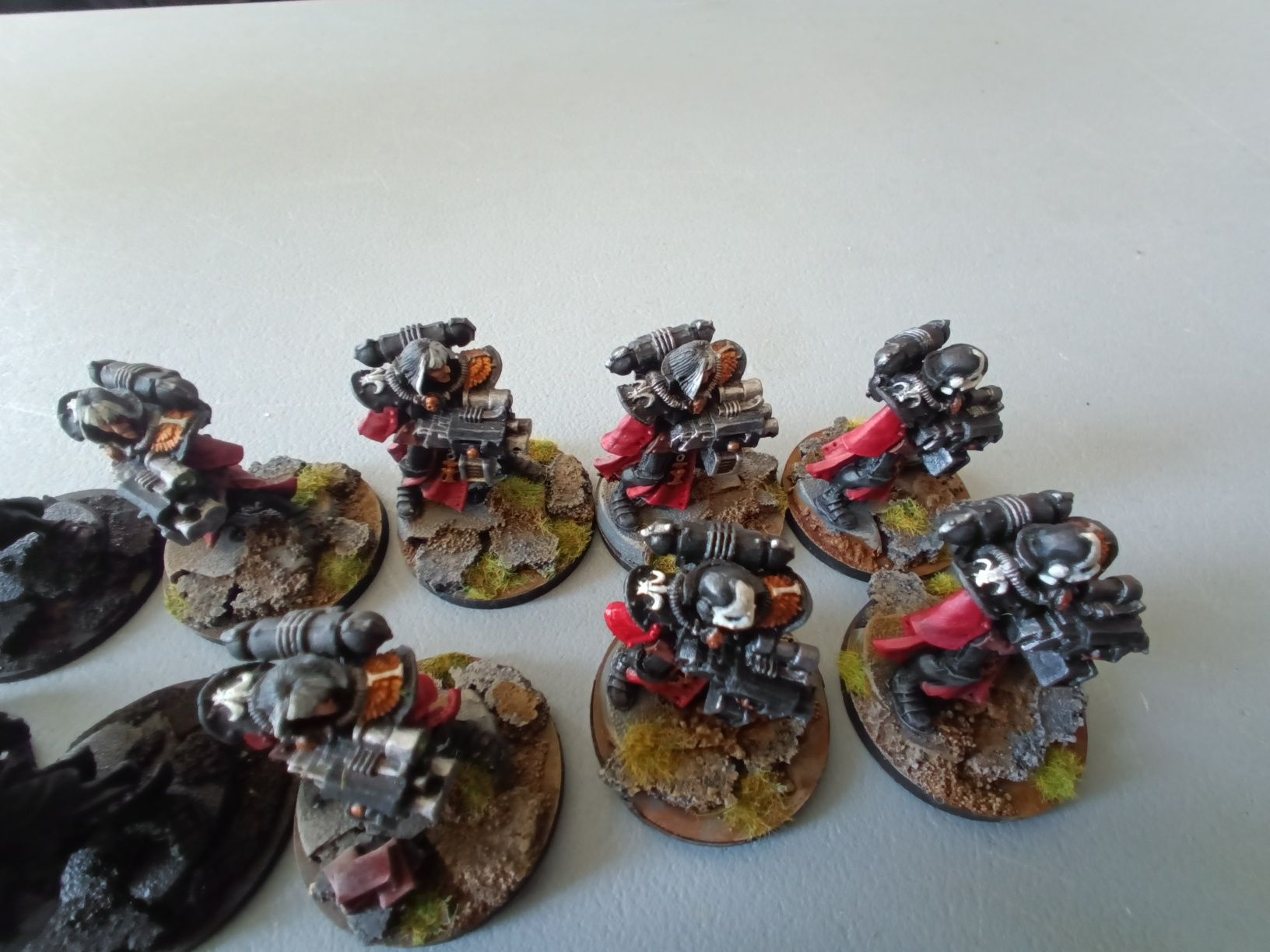 10x Battle Sisters 9x Stormbolter 1x Flamer metal Warhammer 40k
