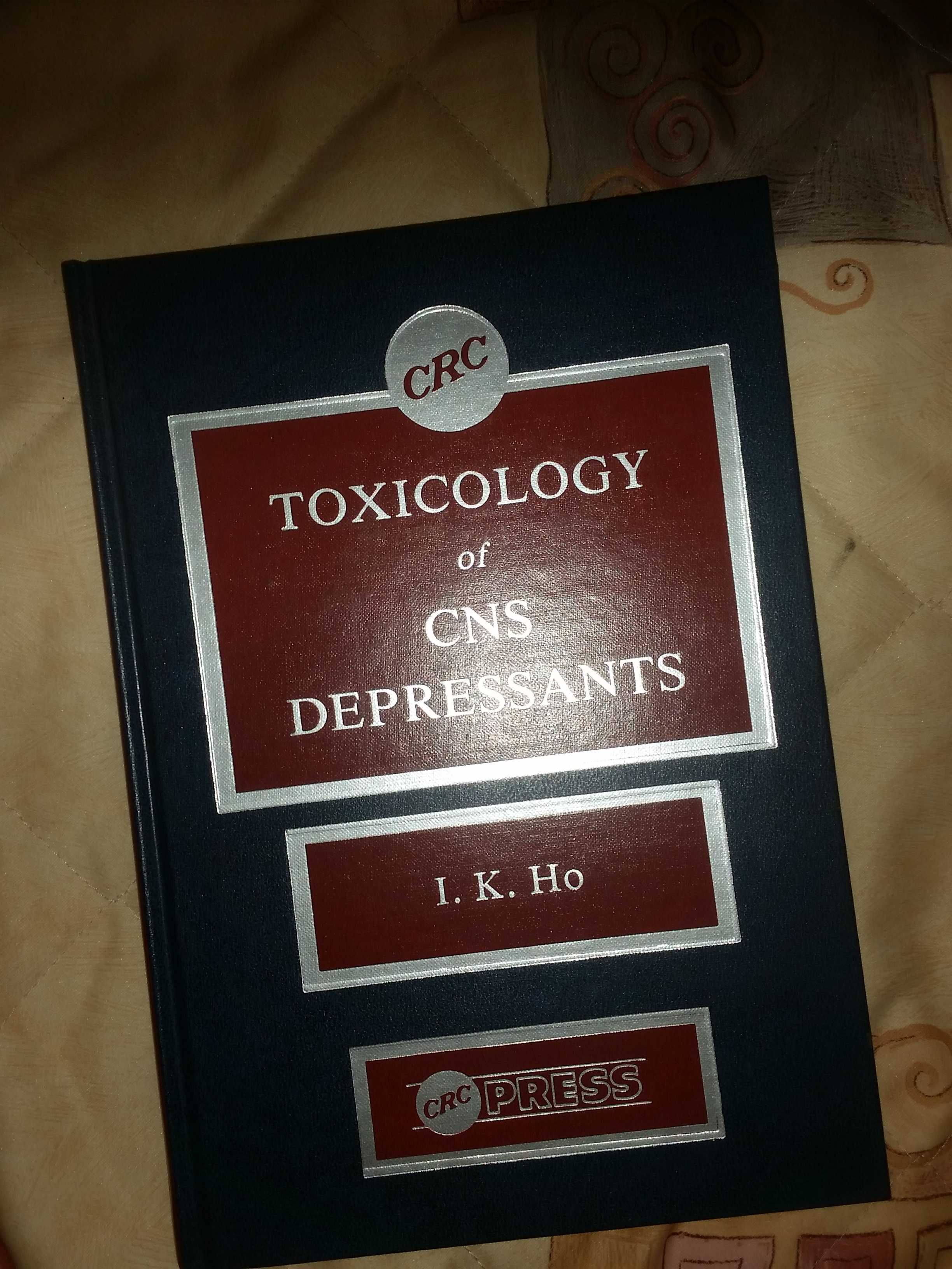 Toksykologia Toxicology of CNS Depressants książka medyczna w języku a