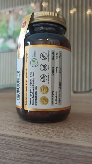 Reishi - 90 kapsułek vege