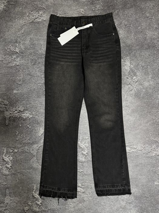 Джинси Flared чорні flared jeans джинсы флайред фларед флаер