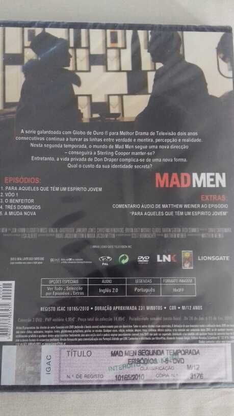 3 DVD - Mad Man, Sin City, Os Condenados de...